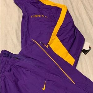 LSU Nike Warm Up Suit
